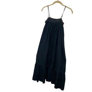 Polo Ralph Lauren KIDS navy blue broderie anglais sun dress 10